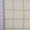 SCHÖNER LEBEN. Vorhang Karo Gitter wollweiß beige 245cm oder Wunschlänge