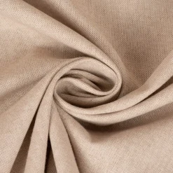 SCHÖNER LEBEN. Vorhang Leinenlook uni natur 245cm oder Wunschlänge