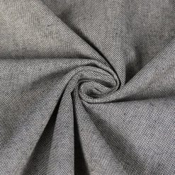 SCHÖNER LEBEN. Vorhang Leinenlook meliert uni dunkelblau 245cm oder Wunschlänge