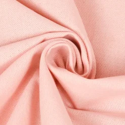 SCHÖNER LEBEN. Vorhang Leinenlook uni rosa 245cm oder Wunschlänge