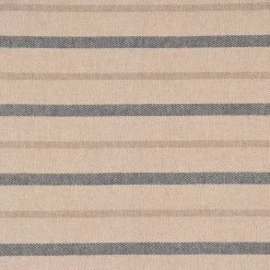 SCHÖNER LEBEN. Vorhang Leinenlook Riviera Stripe Small Streifen natur blau 245cm oder Wunschlänge