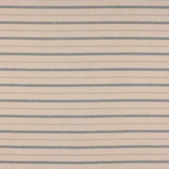 SCHÖNER LEBEN. Vorhang Leinenlook Riviera Stripe Small Streifen natur blau 245cm oder Wunschlänge