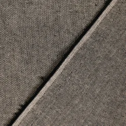 SCHÖNER LEBEN. Vorhang Leinenlook meliert uni schwarz 245cm oder Wunschlänge