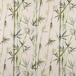 SCHÖNER LEBEN. Vorhang Pacific Bambus dunkel-beige grün 245cm oder Wunschlänge
