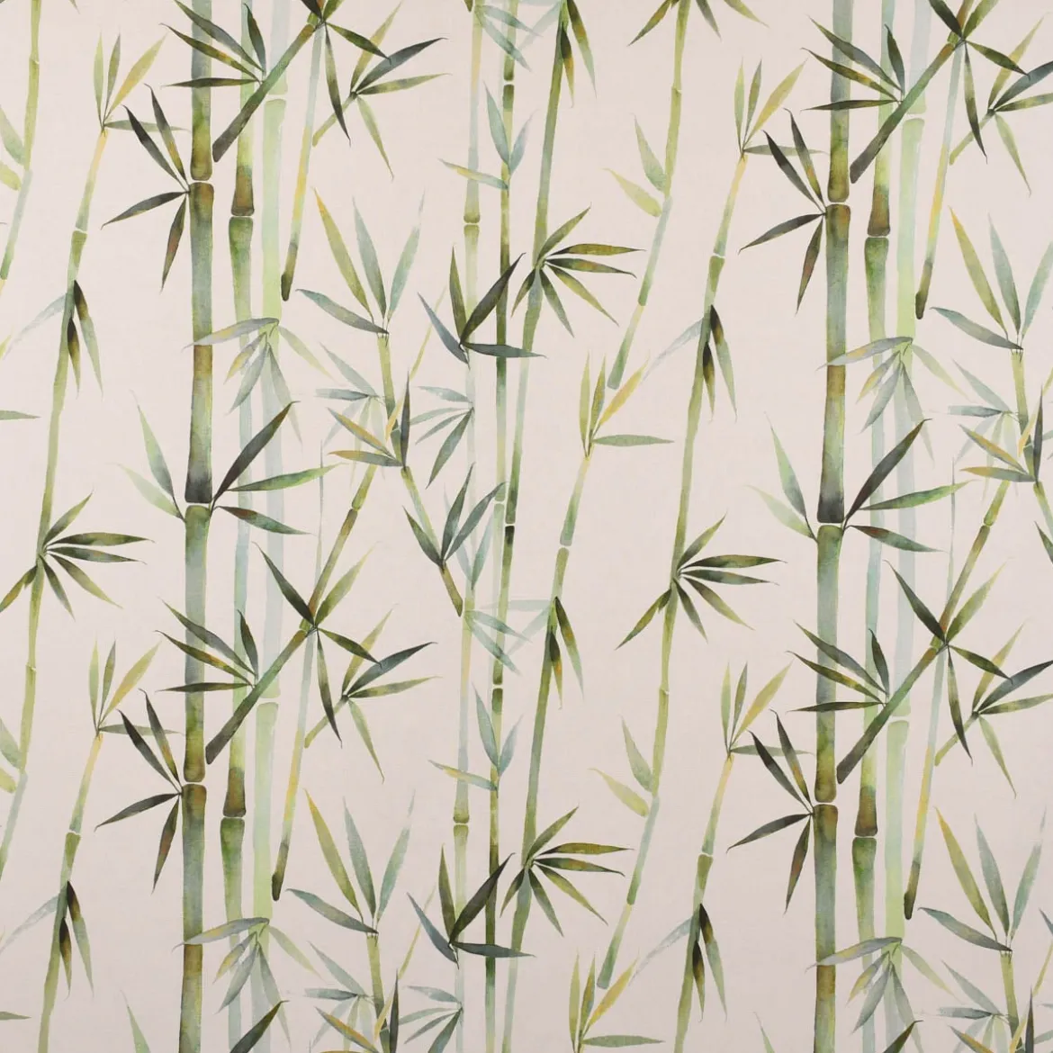 SCHÖNER LEBEN. Vorhang Pacific Bambus dunkel-beige grün 245cm oder Wunschlänge