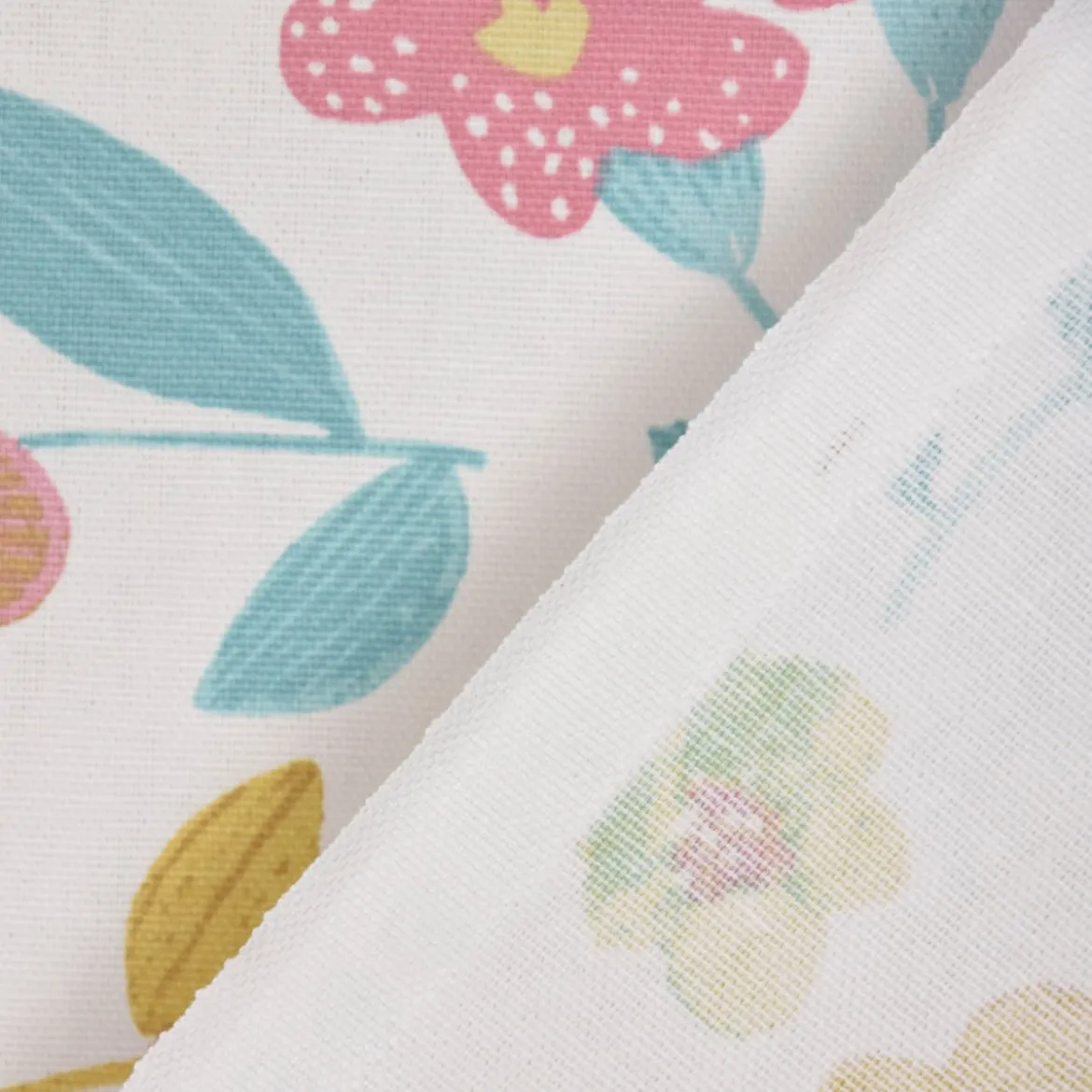 SCHÖNER LEBEN. Vorhang Panama Betty Parma Violet Blumen lila 245cm oder Wunschlänge