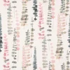 SCHÖNER LEBEN. Vorhang Ranken Blätter Aquarell weiß grün rosa 245cm oder Wunschlänge