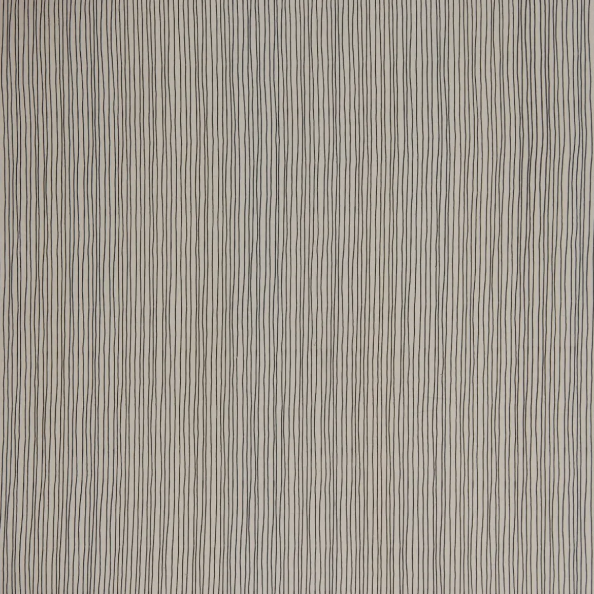 SCHÖNER LEBEN. Vorhang Streifen Linien schwarz wollweiß 245cm oder Wunschlänge