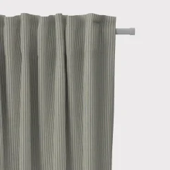 SCHÖNER LEBEN. Vorhang Streifen 3mm beige mintgrün 245cm oder Wunschlänge
