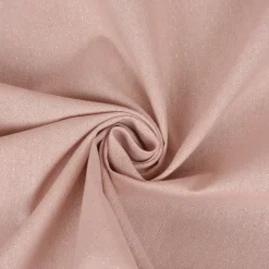 SCHÖNER LEBEN. Zugluftstopper Leinenlook Lurexeffekte Glamour uni rosa goldfarbig verschiedene Größen