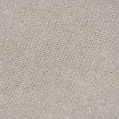 SCHÖNER LEBEN. Zugluftstopper Leinenlook Lurexeffekte Glamour uni hellgrau silber verschiedene Größen