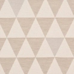 SCHÖNER LEBEN. Zugluftstopper Triangel Retro Scandi sand hellbeige verschiedene Größen