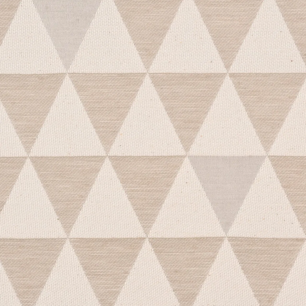SCHÖNER LEBEN. Zugluftstopper Triangel Retro Scandi sand hellbeige verschiedene Größen