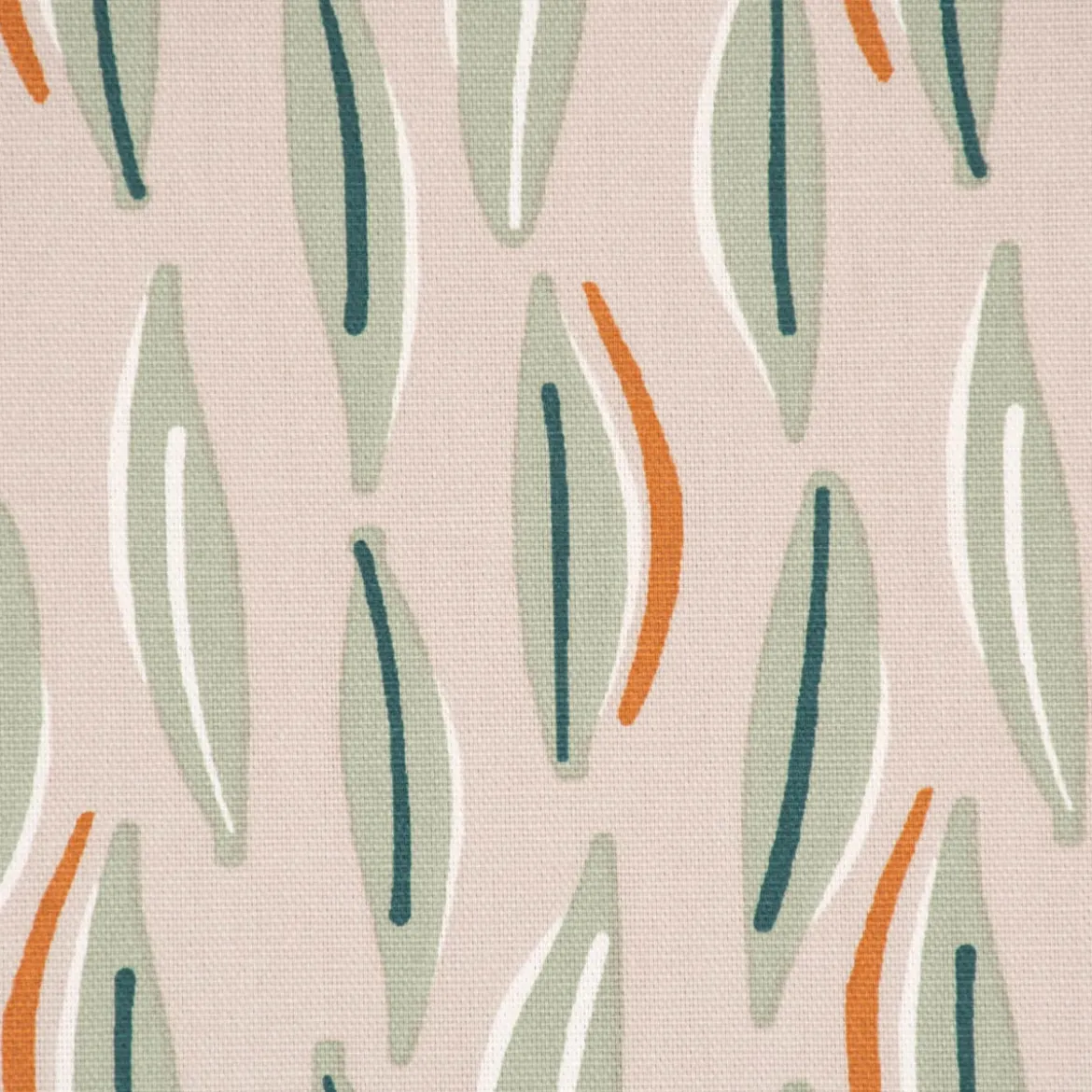 SCHÖNER LEBEN. Zugluftstopper Canvas Cojio Blätter abstrakt beige grün verschiedene Größen