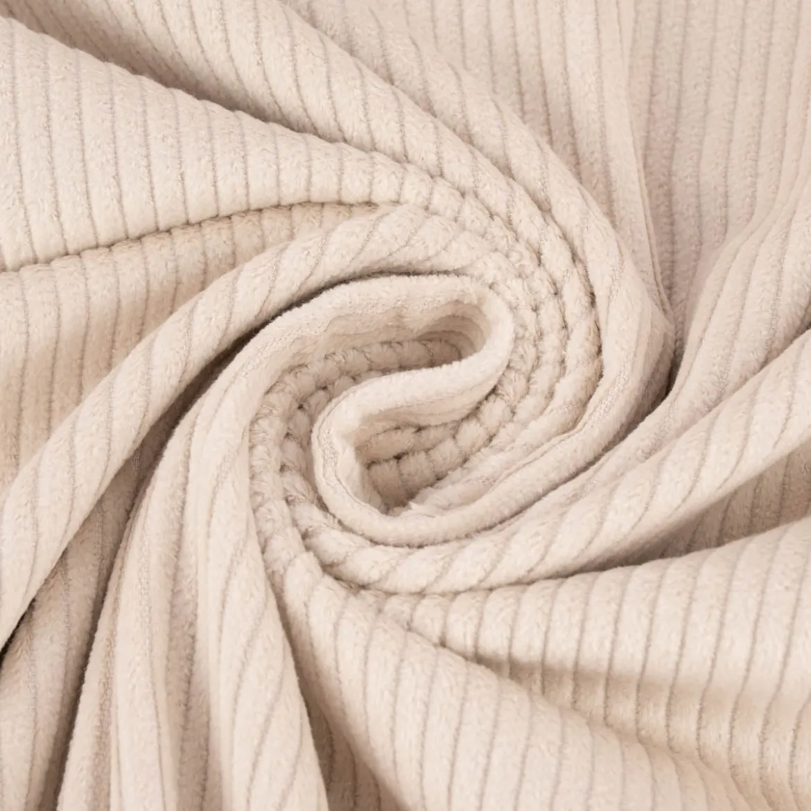 SCHÖNER LEBEN. Zugluftstopper Cord Baumwolle grob helles beige verschiedene Größen von SCHÖNER LEBEN.