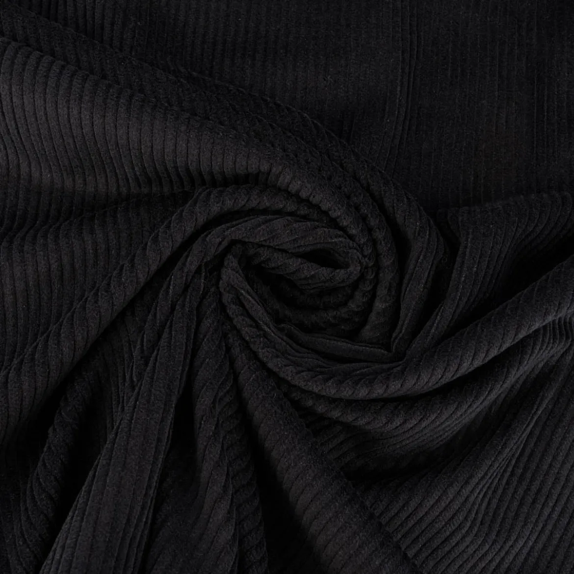 SCHÖNER LEBEN. Zugluftstopper Cord Baumwolle grob schwarz verschiedene Größen von SCHÖNER LEBEN.