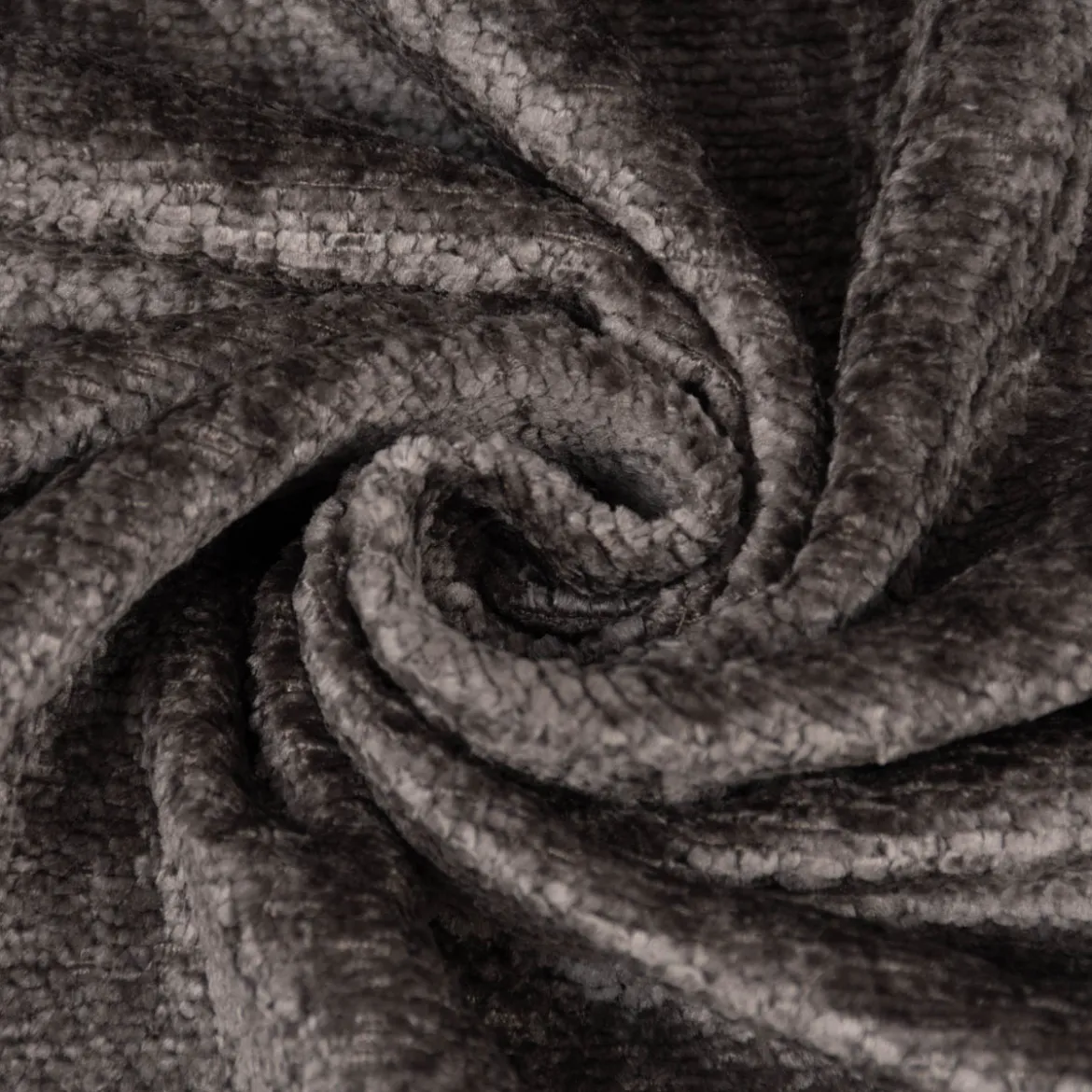 SCHÖNER LEBEN. Zugluftstopper Soft Teddy Deluxe grau verschiedene Größen von SCHÖNER LEBEN.