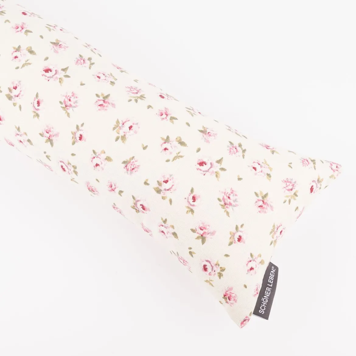 SCHÖNER LEBEN. Zugluftstopper Classic Little Rose Rosenblüten ecru rosa in verschiedenen Größen