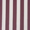 Schöner Wohnen Dekostoff Wendestoff Porto Streifen weiß aubergine 124cm Breite