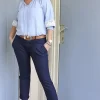 Schnittmuster Chino Hose Damen Papierschnittmuster meine Helen Gr. 32-50 von Meine Herzenswelt