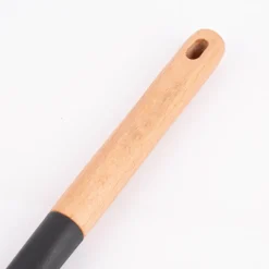 Schöpflöffel Silikon Holz schwarz natur 32x9,5cm