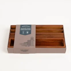 Schreibtischorganzier aus Holz 28x12,5x2,8cm von Gentlemen´s Hardware