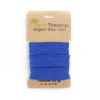 Schrägband Einfassband Jersey Organic Bio 20mm uni royal blau 3m
