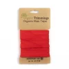 Schrägband Einfassband Jersey Organic Bio 20mm uni rot 3m