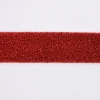 Schrägband Einfassband Lurex Glitzer rot Breite: 2cm