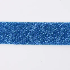 Schrägband Einfassband Lurex Glitzer türkis Breite: 2cm
