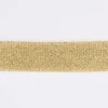 Schrägband Einfassband Lurex Glitzer gold Breite: 2cm