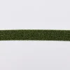 Schrägband Einfassband Lurex Glitzer grün schwarz Breite: 2cm
