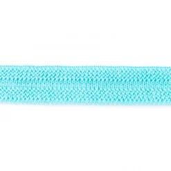 Schrägband elastisch Strick Wollstoffe aqua Breite: 3cm