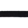 Schrägband elastisch Strick Wollstoffe schwarz Breite: 3cm