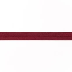 Schrägband Gummi elastisch bordeaux 1,5cm