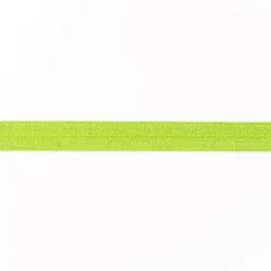Schrägband Gummi elastisch lime 1,5cm