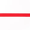 Schrägband Gummi elastisch rot 1,5cm