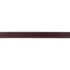 Schrägband Kunstleder dunkelbraun Breite: 1,5cm
