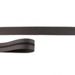 Schrägband Kunstleder dunkelgrün Meterware Breite: 2cm
