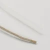 Schrumpfschlauch für Kordelenden transparent Breite: 20mm