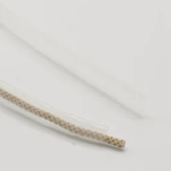 Schrumpfschlauch für Kordelenden transparent Breite: 20mm