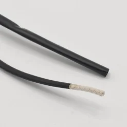 Schrumpfschlauch für Kordelenden schwarz Breite: 10mm 1 Meter