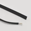 Schrumpfschlauch für Kordelenden schwarz Breite: 17mm 1 Meter