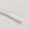 Schrumpfschlauch für Kordelenden transparent Breite: 17mm