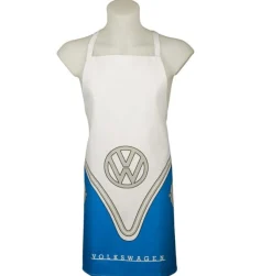 Schürze aus Baumwolle Volkswagen VW T1 Caravan ca. 80x70cm
