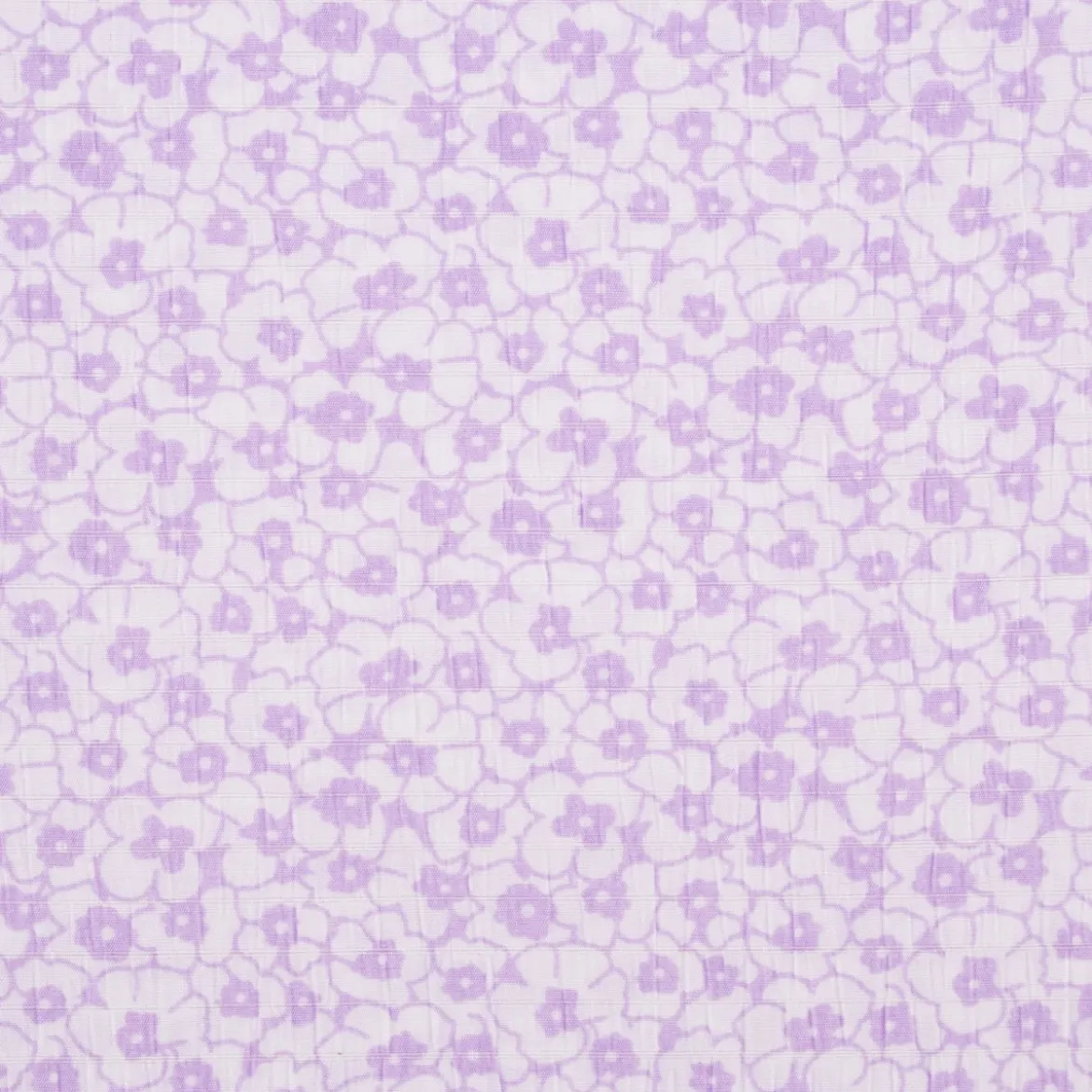 Seersucker Viskosestoff Bekleidungsstoff Blümchen rosa weiß 1,28m Breite