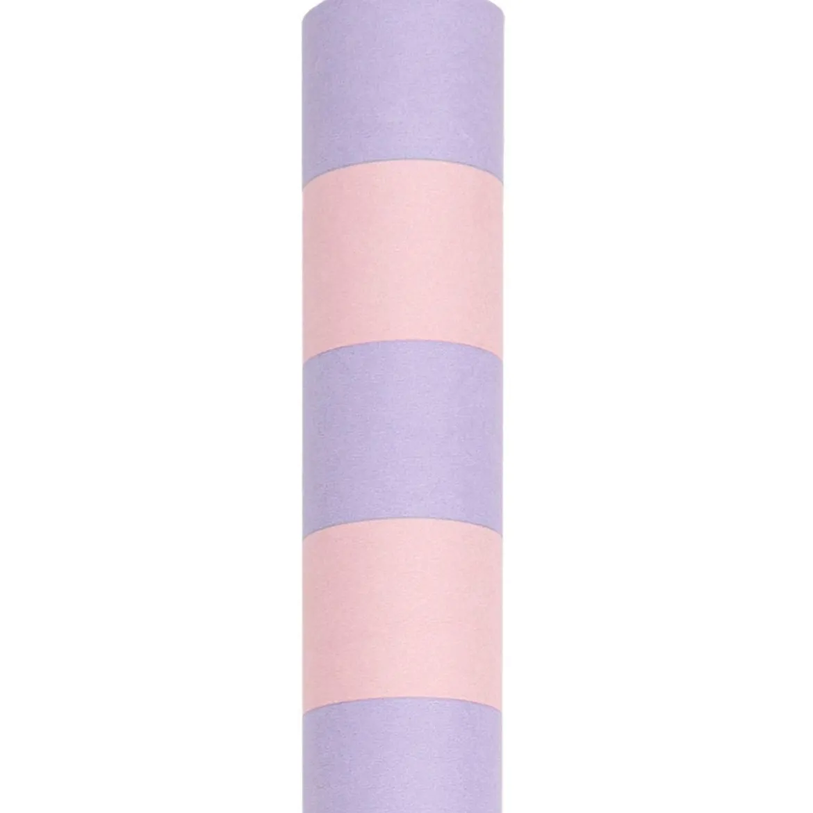 Seidenpapier Streifen rosa-flieder 50x365cm auf Rolle von Rico Design