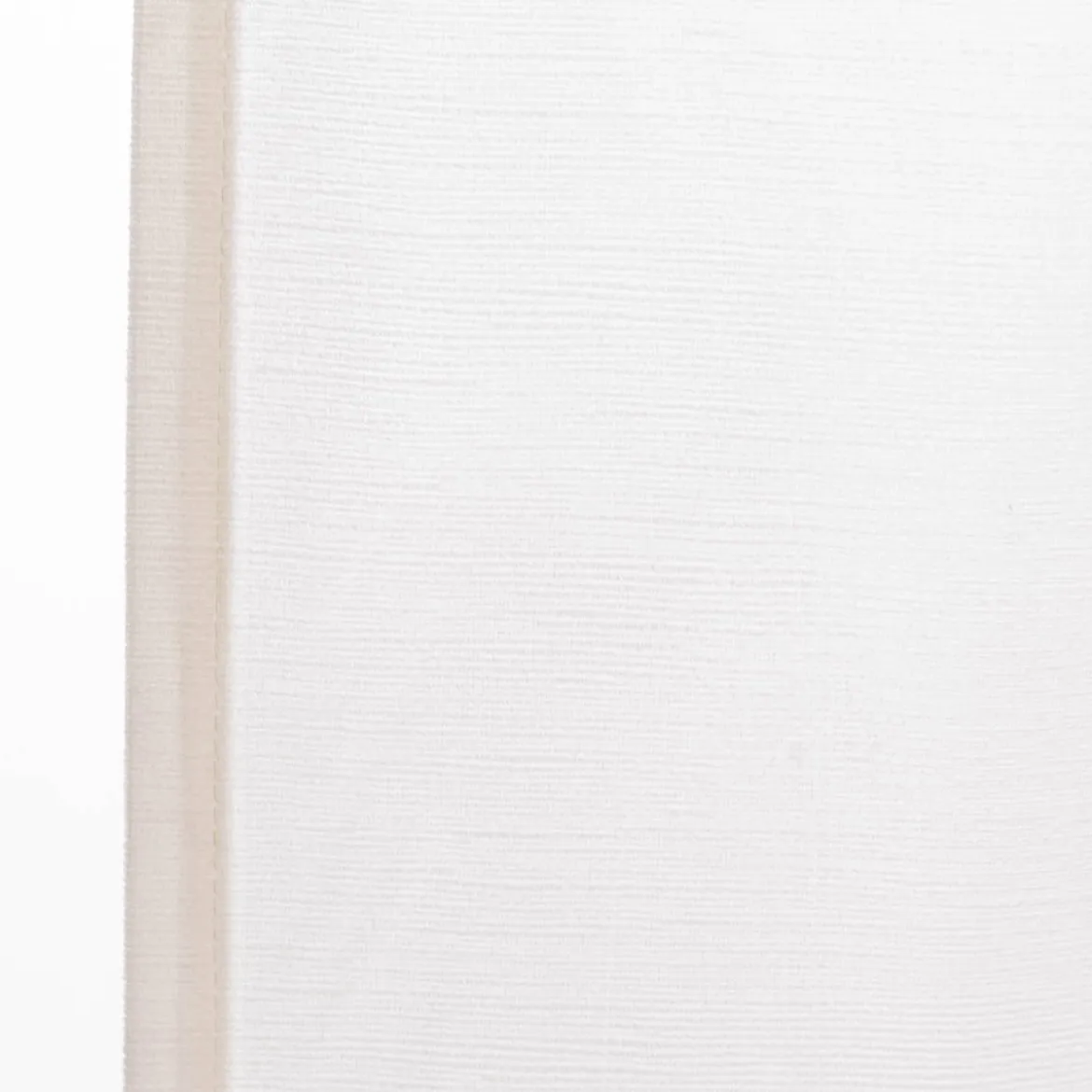 Ösengardine blickdicht uni Velours cremeweiß 145x245cm