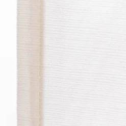 Ösengardine blickdicht uni Velours cremeweiß 145x245cm