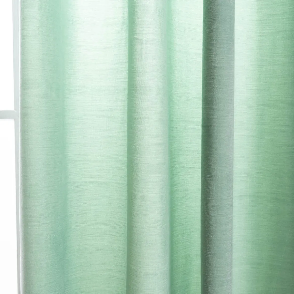 Ösengardine blickdicht uni Velours mintgrün 145x245cm